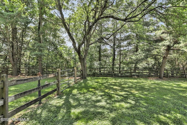 147 Montrose Rd, Colts Neck, NJ 07722 - view of fenced backyard