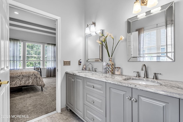 43 Bradley Beach Way, Waretown, NJ 08758 - ensuite bathroom featuring double vanity