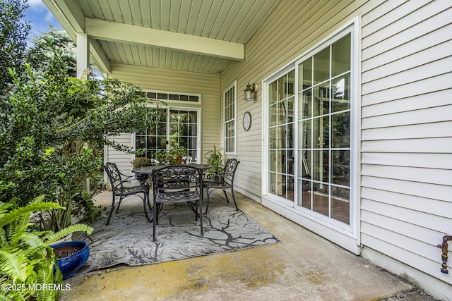 43 Bradley Beach Way, Waretown, NJ 08758 - view of patio with outdoor dining area
