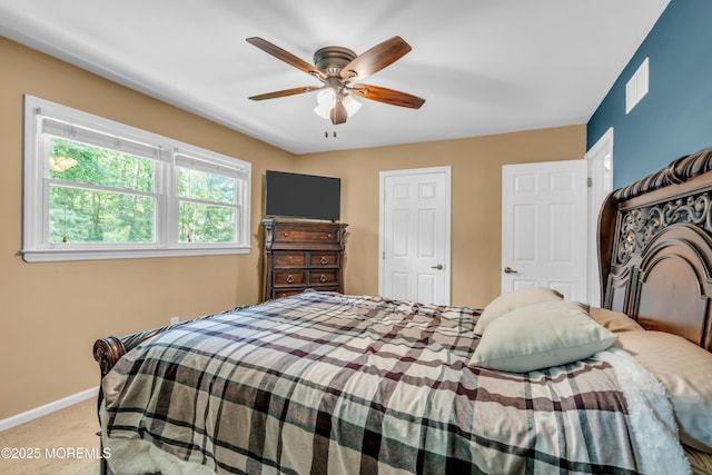 1617 Doris St, Wall, NJ 07719 - bedroom featuring carpet floors and a ceiling fan