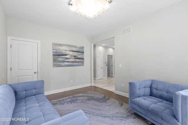94 Bradhurst Ave, Lakewood, NJ 08701 - living room featuring wood finished floors and baseboards
