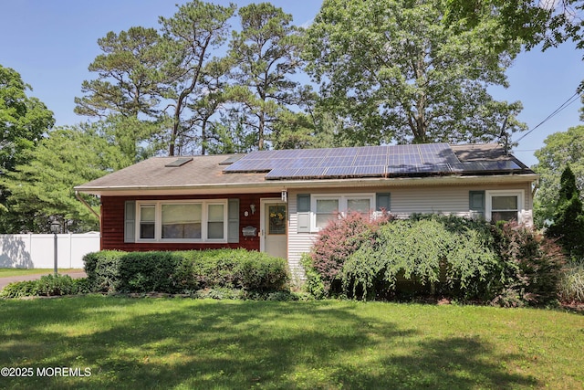 8 N Cherokee Ln, Brick, NJ 08724 - view of front of home with solar panels