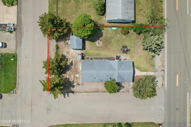 1417 Beach Blvd, Forked River, NJ 08731 - view of property location with property parcel outlined