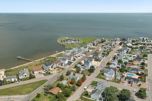 1417 Beach Blvd, Forked River, NJ 08731 - view of property location with a large body of water and nearby suburban area