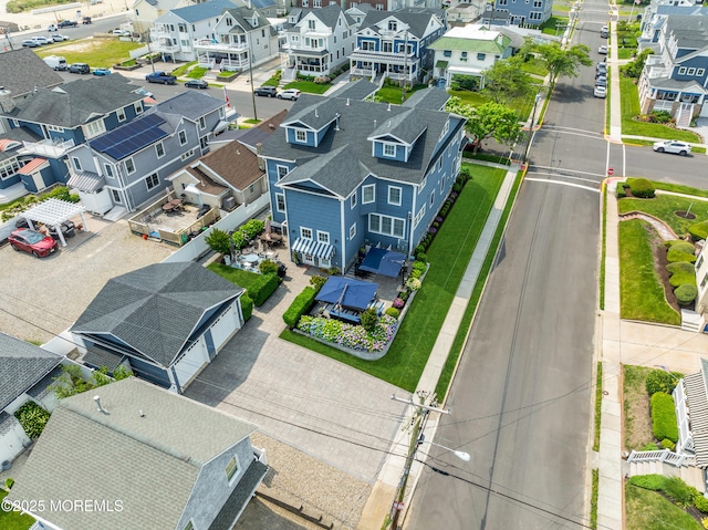 114 3rd Ave, Bradley Beach, NJ 07720 - aerial perspective of suburban area