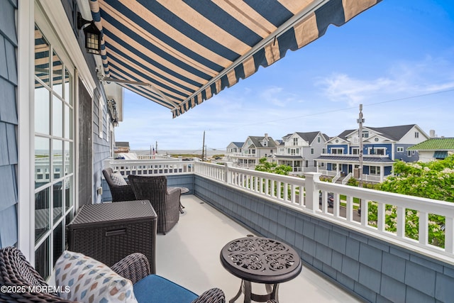 114 3rd Ave, Bradley Beach, NJ 07720 - balcony with a residential view