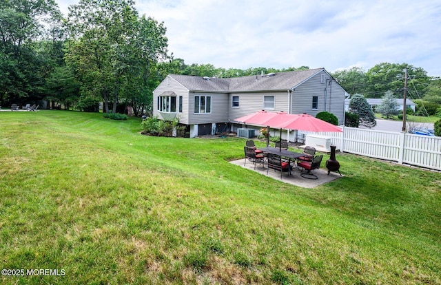 2 Darien Cir, Howell, NJ 07731 - rear view of house with a patio area