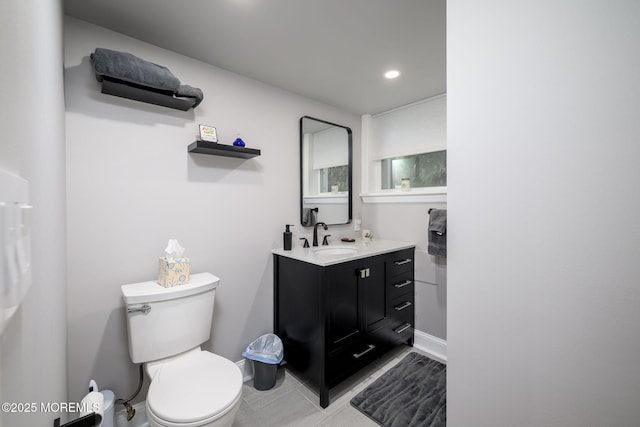 2 Darien Cir, Howell, NJ 07731 - bathroom featuring vanity, recessed lighting, and tile patterned flooring