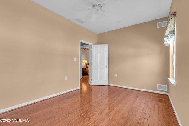 12 Drayton Rd, Manchester, NJ 08759 - empty room featuring a ceiling fan and light wood-style floors