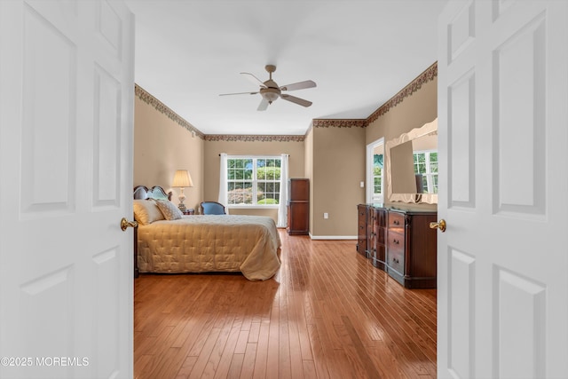 12 Drayton Rd, Manchester, NJ 08759 - bedroom featuring wood-type flooring and a ceiling fan