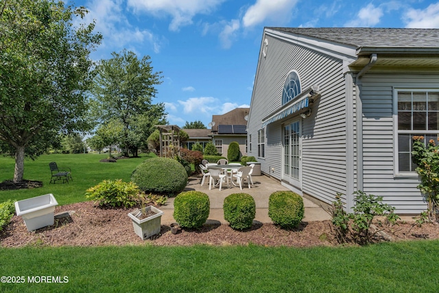 12 Drayton Rd, Manchester, NJ 08759 - view of green lawn with a patio area