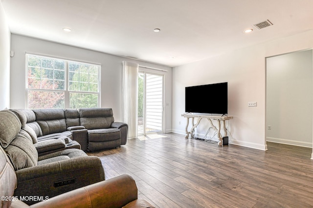 14 Festival Ct, Howell, NJ 07731 - living area with wood finished floors and recessed lighting
