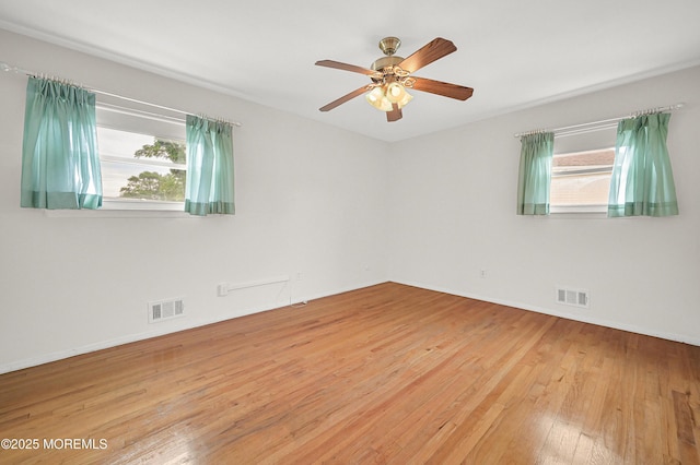 3 Dublin Ln, Hazlet, NJ 07730 - spare room with plenty of natural light, hardwood / wood-style flooring, and ceiling fan
