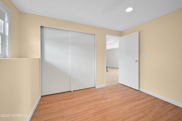 3 Dublin Ln, Hazlet, NJ 07730 - unfurnished bedroom with light wood-style flooring and a closet