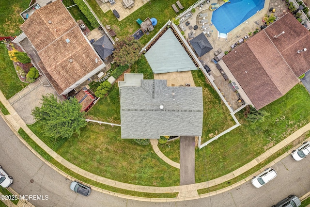 3 Dublin Ln, Hazlet, NJ 07730 - drone / aerial view of a pool