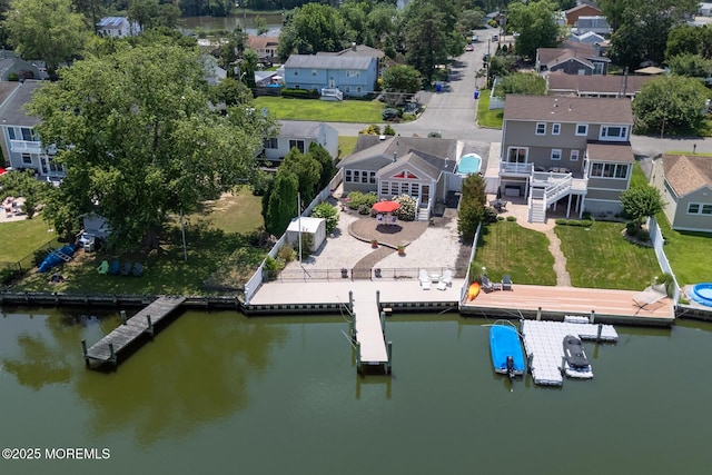52 Kettle Creek Dr, Brick, NJ 08723 - aerial view of a nearby body of water