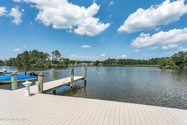 52 Kettle Creek Dr, Brick, NJ 08723 - dock with a water view