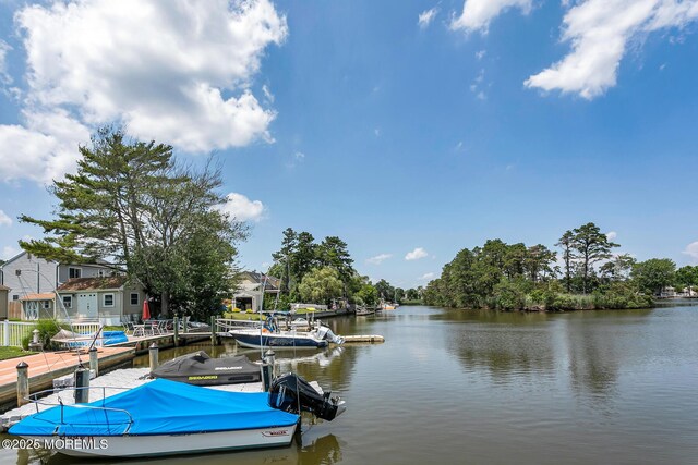 52 Kettle Creek Dr, Brick, NJ 08723 - dock featuring a water view