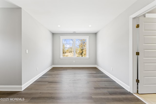 837 Naryshkin Way, Toms River, NJ 08753 - spare room featuring wood finished floors and recessed lighting