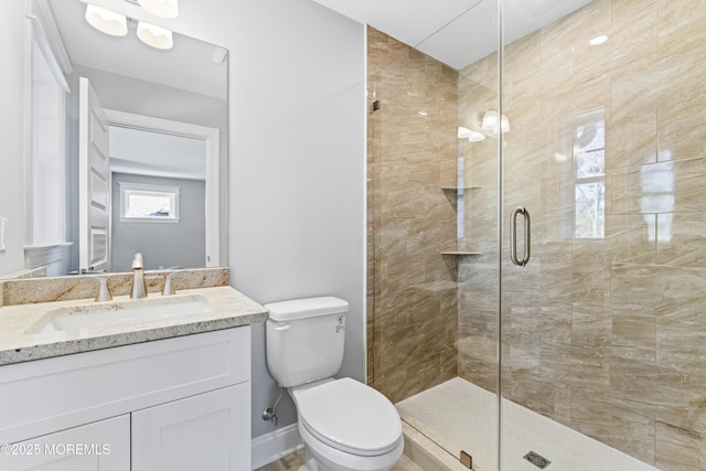 837 Naryshkin Way, Toms River, NJ 08753 - bathroom with vanity and a shower stall