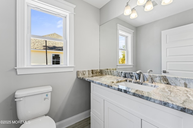 837 Naryshkin Way, Toms River, NJ 08753 - bathroom with vanity and wood finished floors
