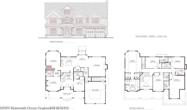 837 Naryshkin Way, Toms River, NJ 08753 - view of floor plan / room layout