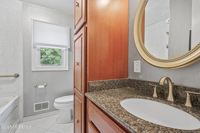 58 Old Bridge Dr, Howell, NJ 07731 - full bathroom featuring vanity and shower / bathtub combination