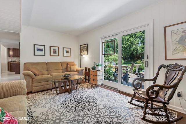 58 Old Bridge Dr, Howell, NJ 07731 - living room featuring light wood-style floors