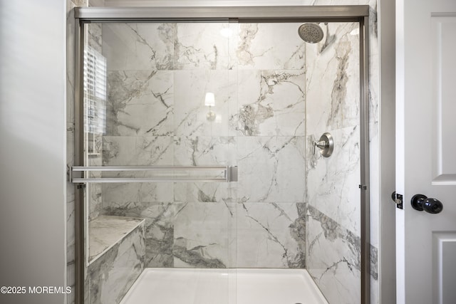 12 Weston Ct, Marlboro, NJ 07746 - full bathroom featuring a marble finish shower