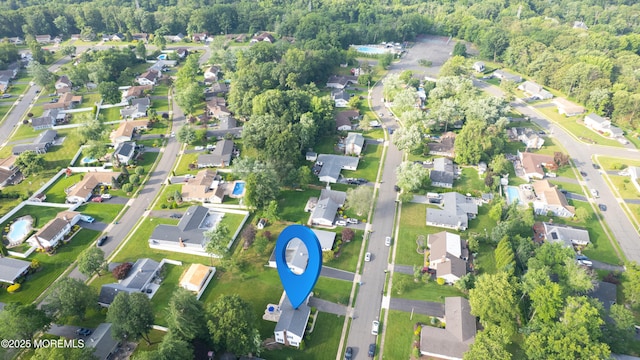 20 Kenwood Ln, Old Bridge, NJ 08857 - aerial overview of property's location with nearby suburban area