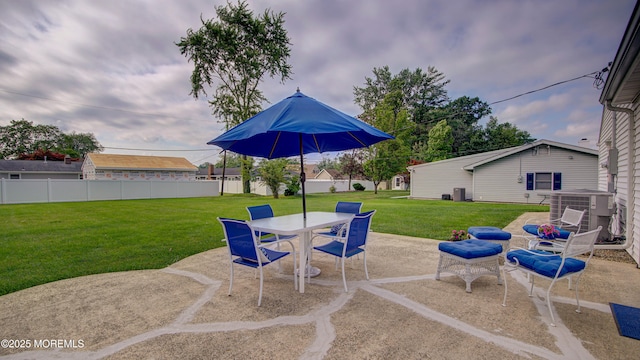 20 Kenwood Ln, Old Bridge, NJ 08857 - view of patio with outdoor dining area