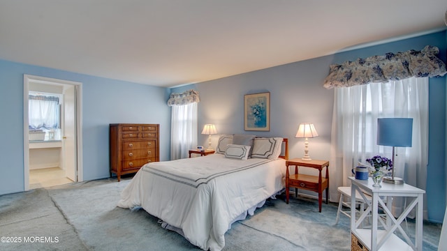 20 Kenwood Ln, Old Bridge, NJ 08857 - bedroom with light colored carpet and connected bathroom