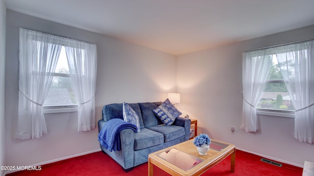 20 Kenwood Ln, Old Bridge, NJ 08857 - living room featuring carpet flooring and baseboards