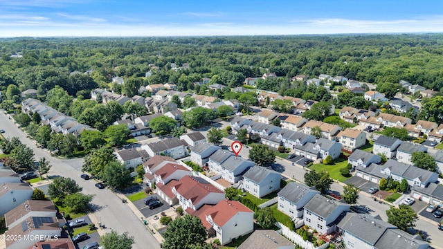 7 Warbler Rd, Marlboro, NJ 07746 - aerial view of residential area with a heavily wooded area