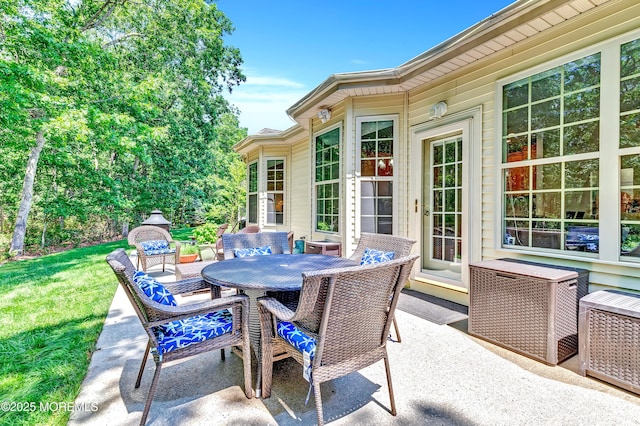 43 Westport Dr, Barnegat, NJ 08005 - view of patio with outdoor dining space