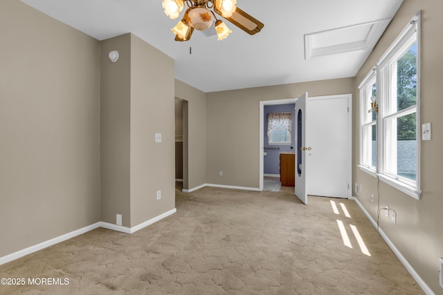 833 Lincoln St, Red Bank, NJ 07701 - empty room with carpet flooring and a ceiling fan