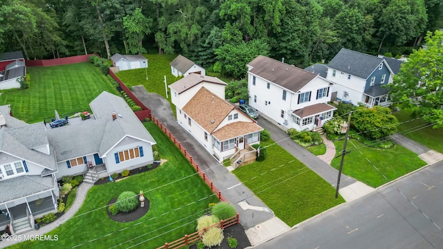 833 Lincoln St, Red Bank, NJ 07701 - aerial perspective of suburban area