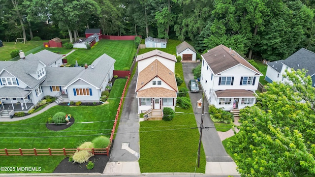 833 Lincoln St, Red Bank, NJ 07701 - aerial view of residential area