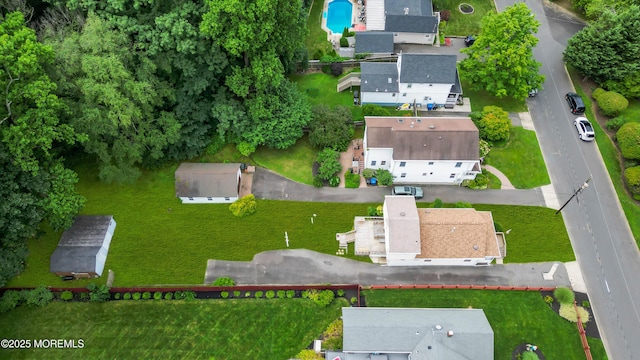 833 Lincoln St, Red Bank, NJ 07701 - bird's eye view of a pool