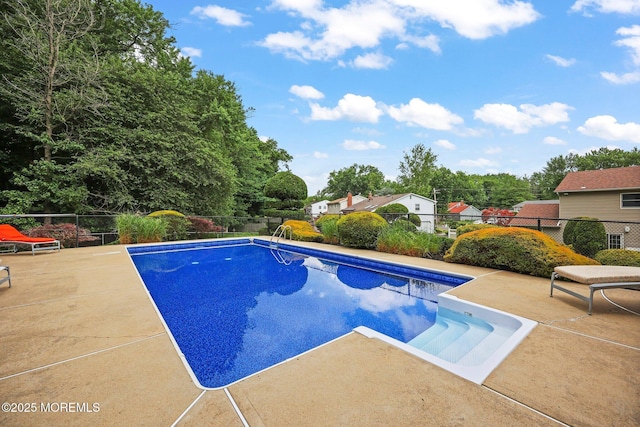3 Sudbury Rd, Morganville, NJ 07751 - view of swimming pool with a fenced backyard and a patio area