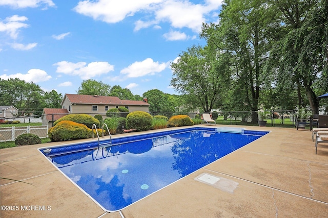3 Sudbury Rd, Morganville, NJ 07751 - view of pool with a patio