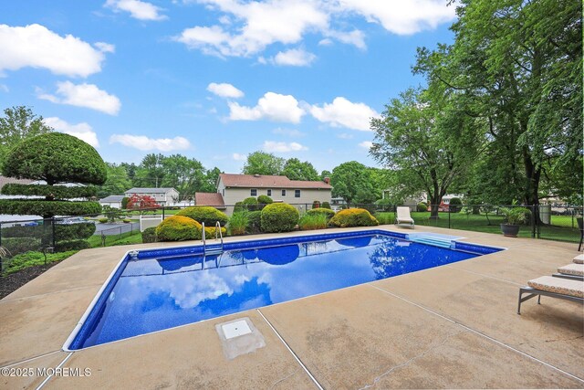 3 Sudbury Rd, Morganville, NJ 07751 - view of pool with a patio