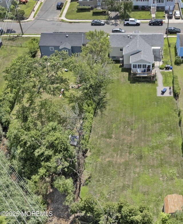 405 Orange Ave, Union Beach, NJ 07735 - aerial view of property and surrounding area