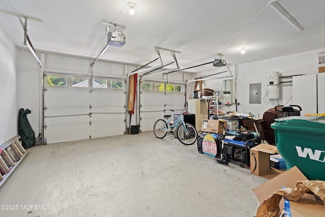 1 Silverspring Dr, Lakewood, NJ 08701 - garage featuring electric panel and a garage door opener
