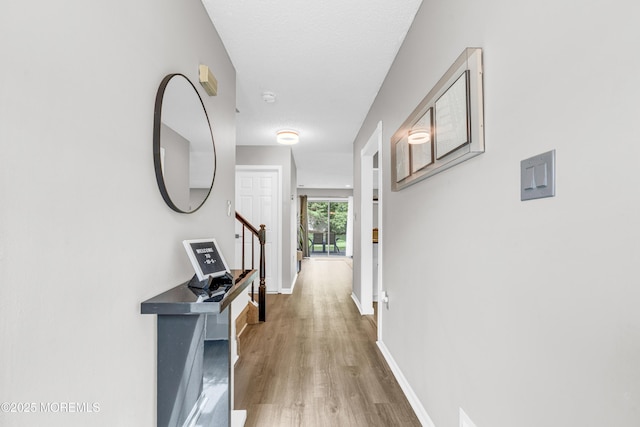 18 Remington Dr Unit 5, Freehold, NJ 07728 - hallway with wood finished floors and baseboards