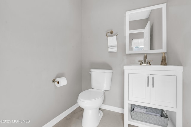 18 Remington Dr Unit 5, Freehold, NJ 07728 - half bathroom featuring toilet and vanity