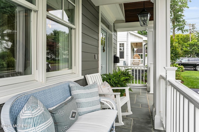 29 Allen St, Rumson, NJ 07760 - view of covered porch