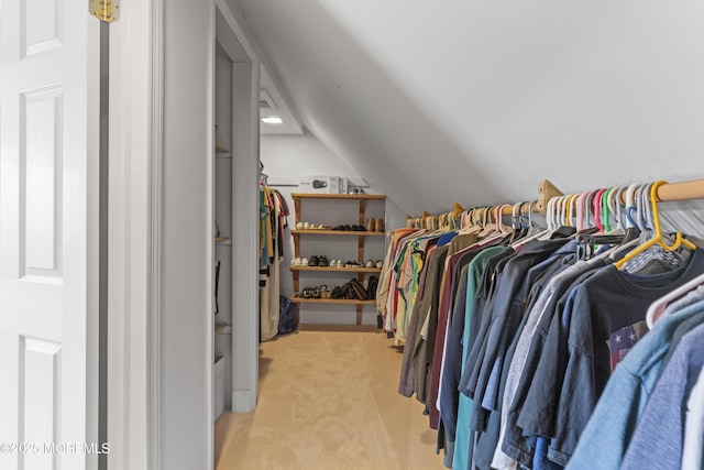 623 Forecastle Ave, Beachwood, NJ 08722 - spacious closet with light colored carpet and vaulted ceiling