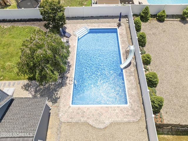 623 Forecastle Ave, Beachwood, NJ 08722 - view of swimming pool with a fenced backyard