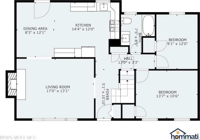 623 Forecastle Ave, Beachwood, NJ 08722 - view of room layout